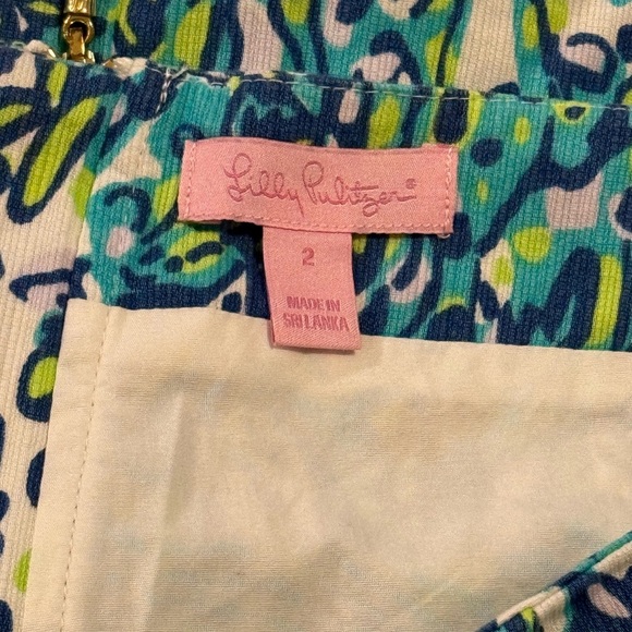 LILLY PULITZER Colorful Patterned Skirt - Picture 4 of 4